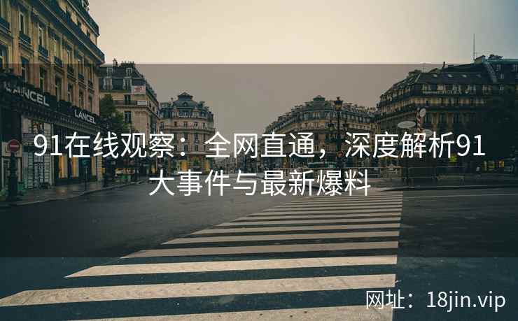 91在线观察：全网直通，深度解析91大事件与最新爆料