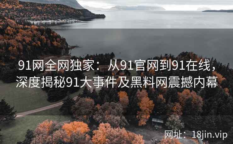 91网全网独家：从91官网到91在线，深度揭秘91大事件及黑料网震撼内幕  第2张