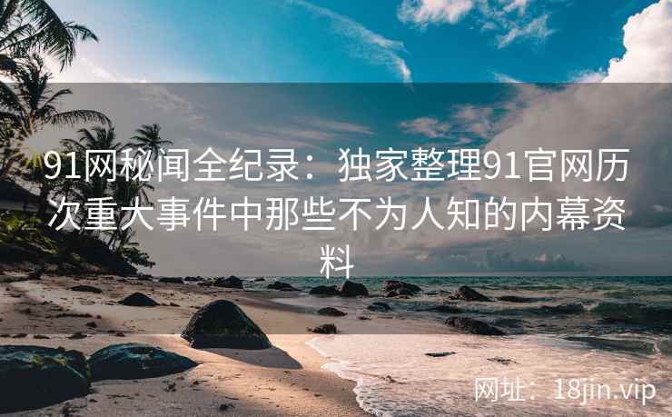 91网秘闻全纪录：独家整理91官网历次重大事件中那些不为人知的内幕资料  第2张